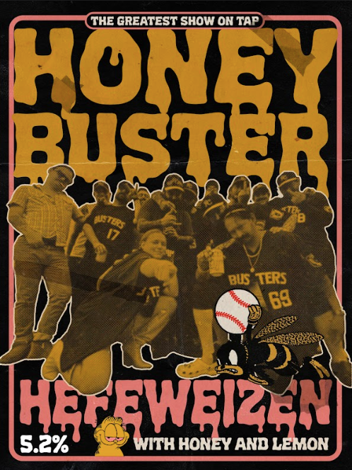 Honey Buster Hefe - Jaquval Beer Poster