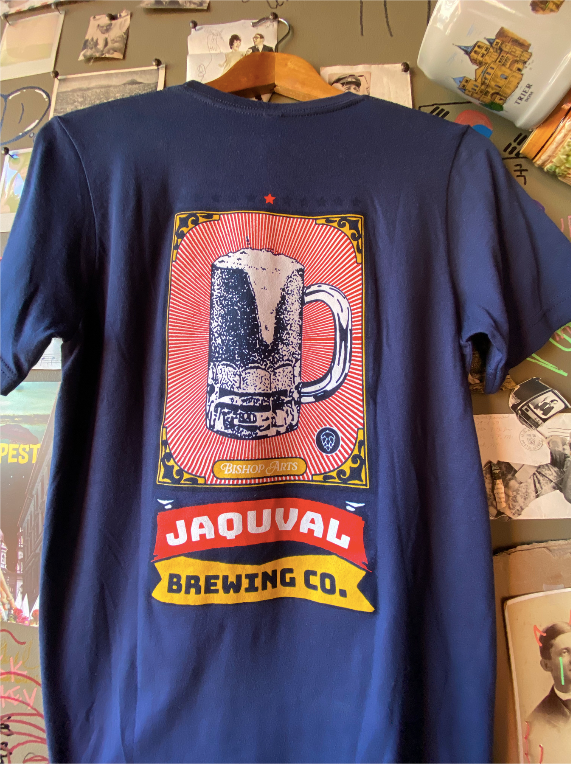 Jaquval Brewing Co. Beer Tee
