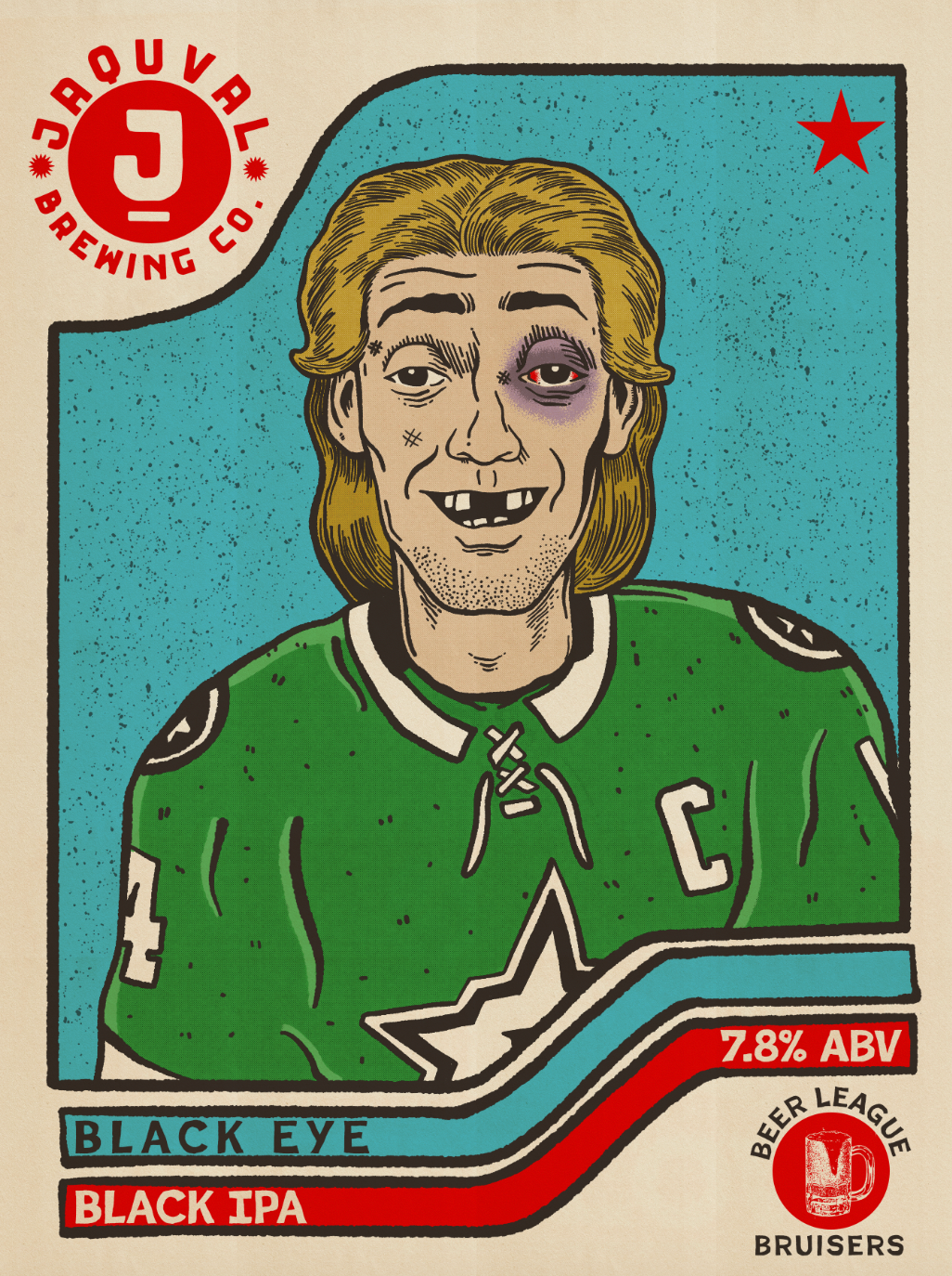 Black Eye - Jaquval Beer Poster