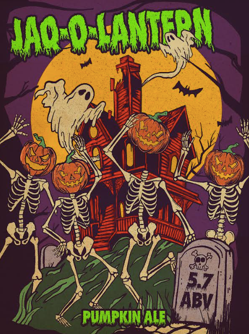 JAQ-O-LANTERN - Jaquval Beer Poster