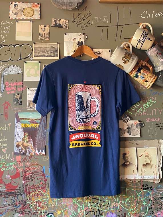 Jaquval Brewing Co. Beer Tee