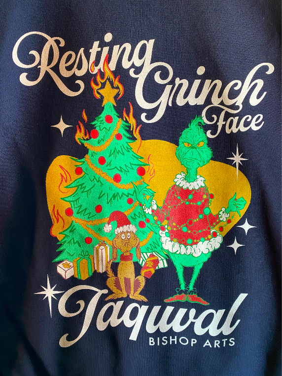 "Resting Grinch Face" Crewneck