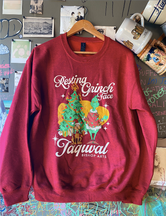 "Resting Grinch Face" Crewneck