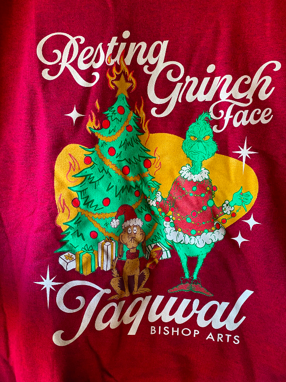 "Resting Grinch Face" Crewneck