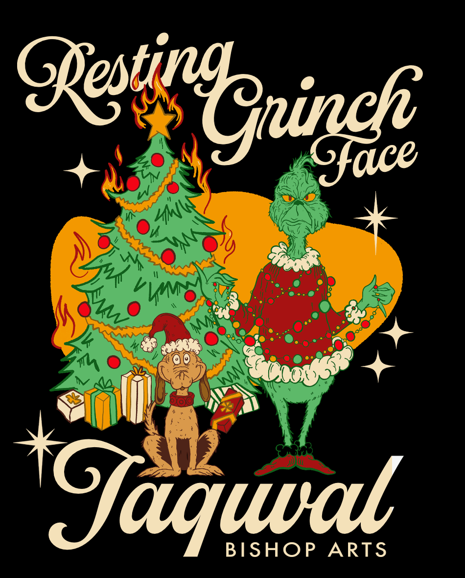 "Resting Grinch Face" Crewneck